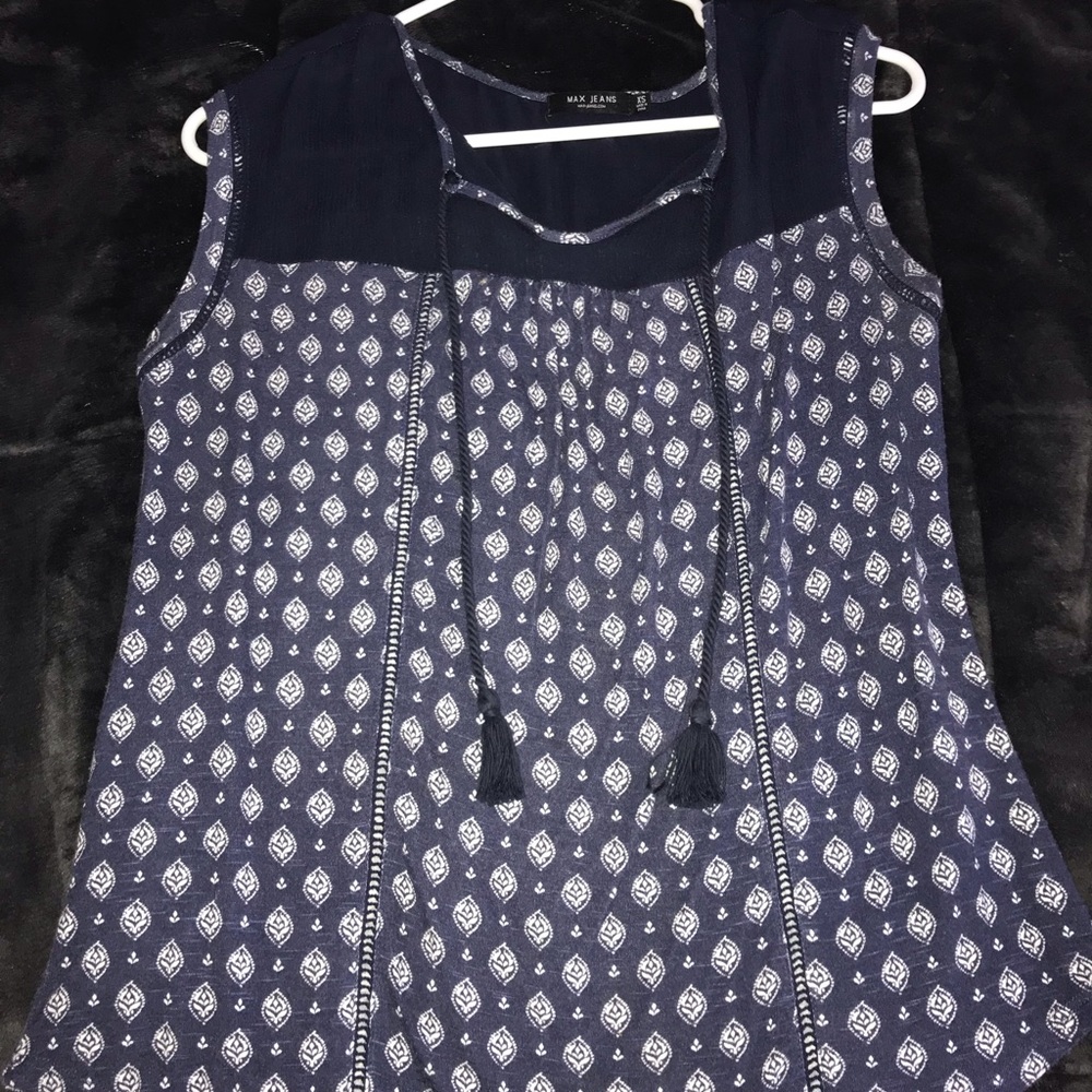 Blue Short Sleeve Top!